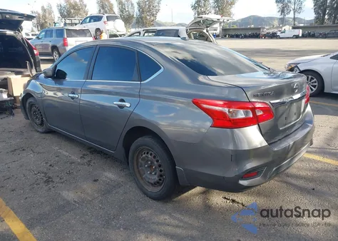 2016 Nissan Sentra Fe+ S/S/Sl/Sr/Sv z USA, uszkodzony, nr VIN 3N1AB7AP1GL641256